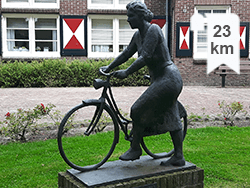 Fietsroute voor dames in Zwolle