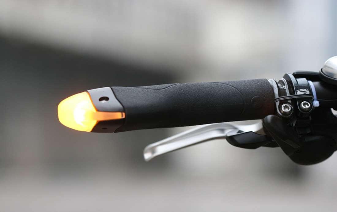 Blinker Grips: gadget voor op de fiets! Blinker Grips: gadget voor op de fiets!