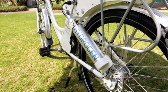 De eerste elektrische fiets op waterstof De eerste elektrische fiets op waterstof