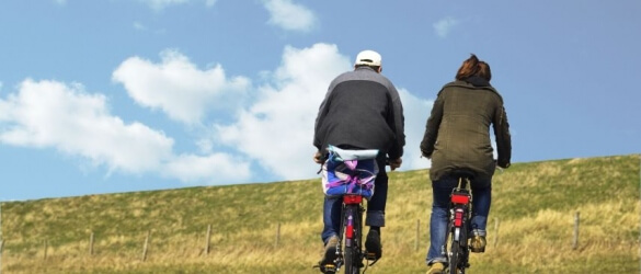 Fietsen is gezond en goed voor je gewicht ! Fietsen is gezond en goed voor je gewicht !