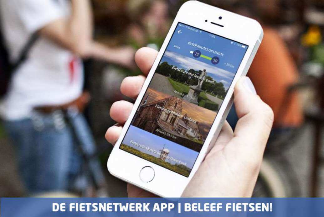 Altijd de juiste informatie met de Fiets App Altijd de juiste informatie met de Fiets App