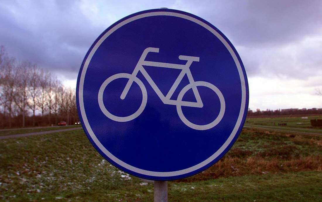Een fietspad van wc-papier? Een fietspad van wc-papier?