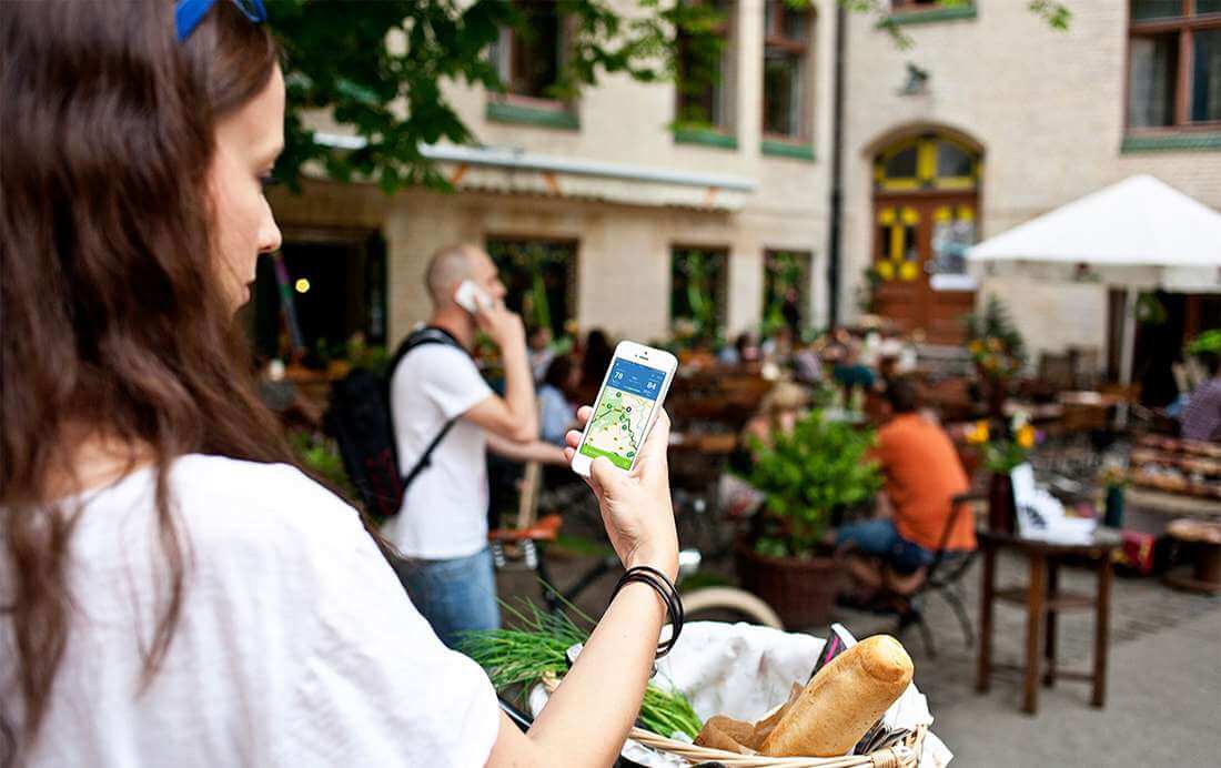 Fietsroute app biedt fietsers unieke ervaring Fietsroute app biedt fietsers unieke ervaring
