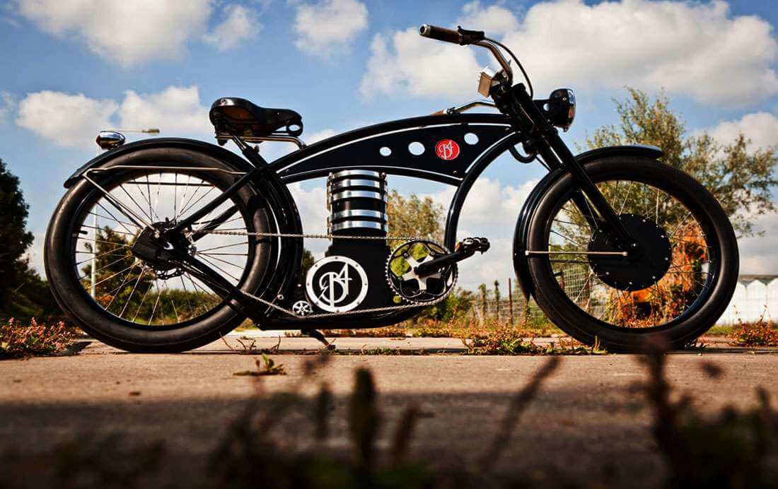 B4 Bike: Een Harley zonder benzinemotor B4 Bike: Een Harley zonder benzinemotor