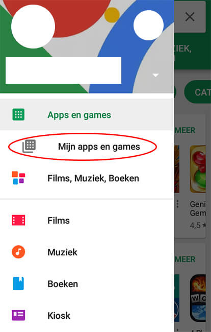 Updaten van de App in Android (2)